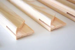 Keilrahmen Holzleisten Set 120 bis 90 cm ohne Leinwand