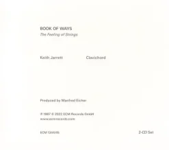 Keith Jarrett: Book Of Ways - Universal Music - (CD / B)