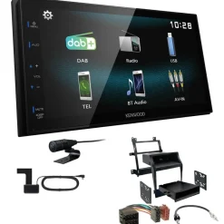 Kenwood Digital Autoradio DAB+ Bluetooth für Cadillac Escalade 2007-2014 schwarz