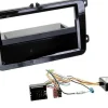 Kenwood 1-DIN Receiver Radio Bluetooth für Seat Toledo IV piano black mit Canbus