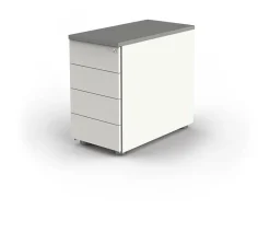 Kerkmann Büro Anstell-Container MOVE3 / MOVE2 (B)43x(T)80x(H)72-76 höheneinstellbar