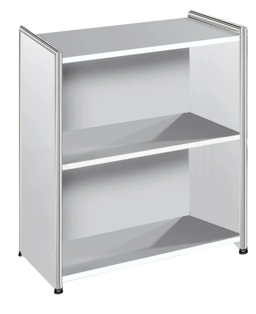 Kerkmann Büroschrank Regal Artline 2 OH 80x38x78 cm Chrom
