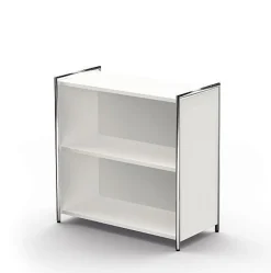 Kerkmann Büroschrank Regal Artline 2 OH 80x38x78 cm Chrom