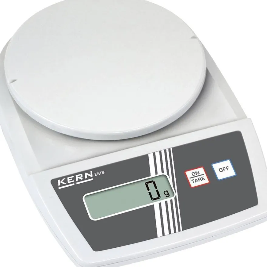 KERN Basic Präzisionswaage EMB 5.2K1 bis 5200 g mit Ablesbarkeit 1 g