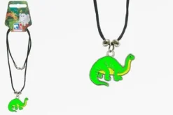 1 Kette Dinosaurier Tier Emaille Anhänger Modeschmuck Ketten emailliert Schmuck Dinos
