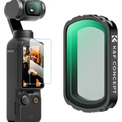 K&F Concept Black Mist 1/4 Filter magnetisch für DJI Osmo Pocket 3