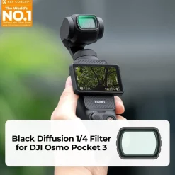 K&F Concept Black Mist 1/4 Filter magnetisch für DJI Osmo Pocket 3