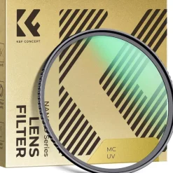 K&F Concept D-Serie 62MM MCUV Pro UV-Schutzfilter, Slim, Mehrschichtvergütung