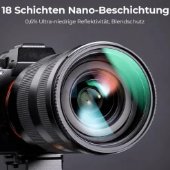 K&F Concept K-Serie Pro UV-Schutzfilter Slim MC 49mm