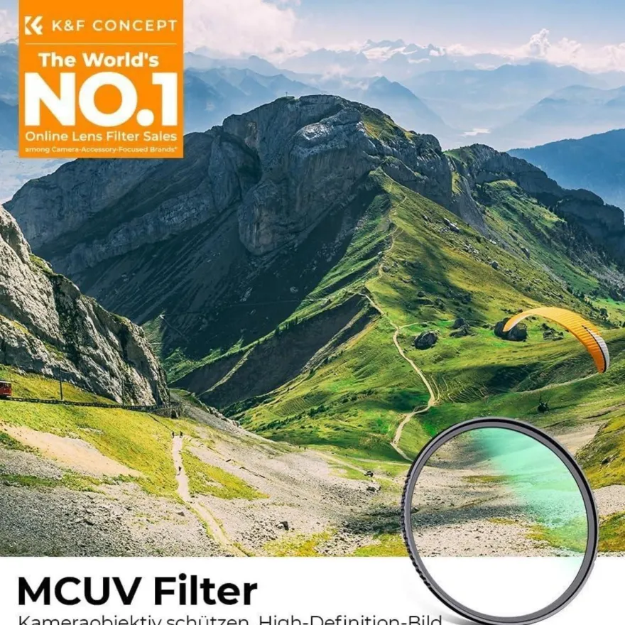 K&F Concept K-Serie Pro UV-Schutzfilter Slim MC 49mm