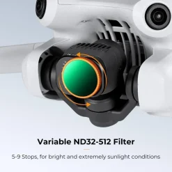 K&F Concept Mini 4 Pro ND Filter, Variable ND32-512 für DJI Mini 4 Pro, 5-9