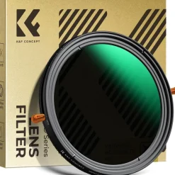 K&F Concept Nano-D Serie 62mm ND/CPL 2-in-1 Filter - Variable Graufilter