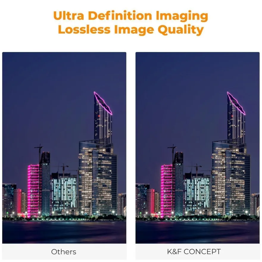 K&F Concept Nano-X 62mm Natural Night Filter für Nachtaufnahmen und