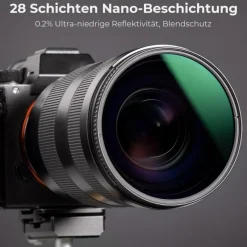 K&F Concept Nano X-Serie 67mm CPL Polarisationsfilter - MRC mit 28x Vergütung