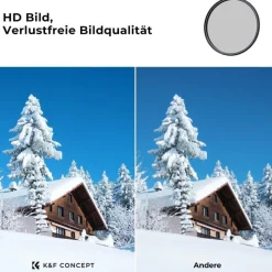 K&F Concept Nano X-Serie 67mm CPL Polarisationsfilter - MRC mit 28x Vergütung