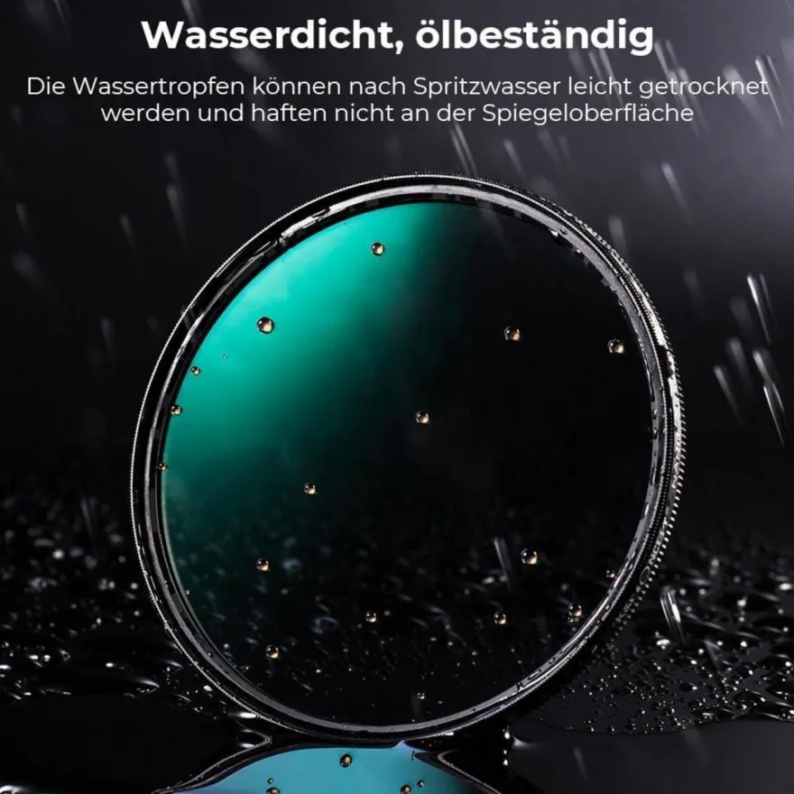 K&F Concept Nano X-Serie 67mm CPL Polarisationsfilter - MRC mit 28x Vergütung