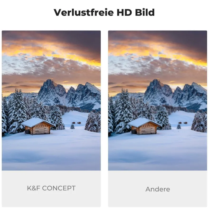 K&F Concept Nano X-Serie Variabler ND-Filter 105mm ND2-400 (1-9 Stop) mit