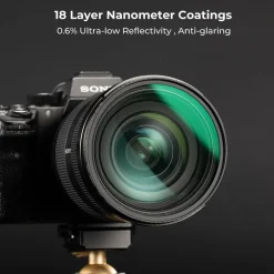 K&F Concept Nebel-Effekt Diffusionsfilter 72mm Mist Filter für Landschafts- und