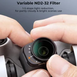 K&F Concept Variabler ND Filter ND2-ND32 (1-5 Stop) für DJI Mini 3 Pro / Mini 3