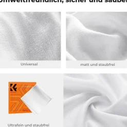 K&F Concept 2x Step Up Ring Filter-Adapterring 49-55mm aus Aluminium-Legierung