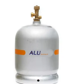 2 kg Aluminium Propangasflasche Alumini Gasflasche Propangasflasche statt Campinggas