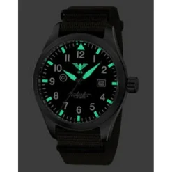 KHS - KHS. Airbsabla. NSGO - Armbanduhr - Automatik - Airleader Black Steel - Herren
