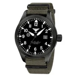 KHS - KHS. Airbsabla. NSGO - Armbanduhr - Automatik - Airleader Black Steel - Herren