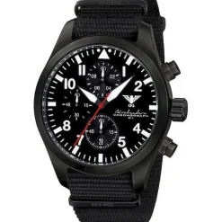 KHS - KHS. AIRBSC. NB - Armbanduhr - Herren - Quarz - Airleader Black Steel