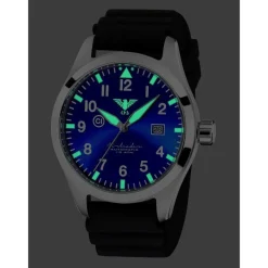 KHS - KHS. Airsablu. DB - Armbanduhr - Automatik - Airleader Steel - Herren