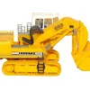 Kibri 10346 - Bagger mit Tieflöffel - 992 - Liebherr - Gelb - gebaut - HO - 1:87