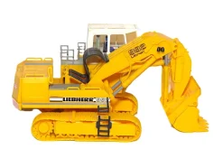 Kibri 10346 - Bagger mit Tieflöffel - 992 - Liebherr - Gelb - gebaut - HO - 1:87