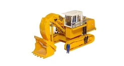 Kibri 10346 - Bagger mit Tieflöffel - 992 - Liebherr - Gelb - gebaut - HO - 1:87