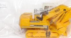 Kibri 10346 - Bagger mit Tieflöffel - 992 - Liebherr - Gelb - gebaut - HO - 1:87