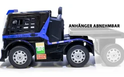 Kidcars LKW Mercedes Axor mit Anhänger 12V