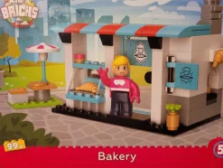 Kids Bricks Klemmbausteinset Bäckerei