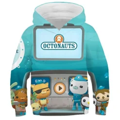 Kinder AC Octonauts Barnacles Hoody Peso Kwazii 3D Druck Pullover Warme Sweatshirts