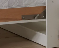 Kinderbett Schrankbett Wandbett vertikal VB 90x200 weiß eiche lancelot Farbauswahl