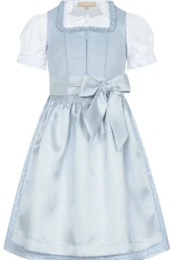 Kinderdirndl Oceana hellblau