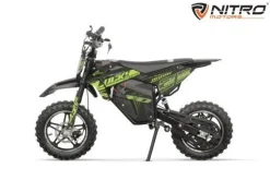 Kinder Elektro-Crossbike, Nitro Motors 1000W Eco Dirtbike Lucky Serie Fun