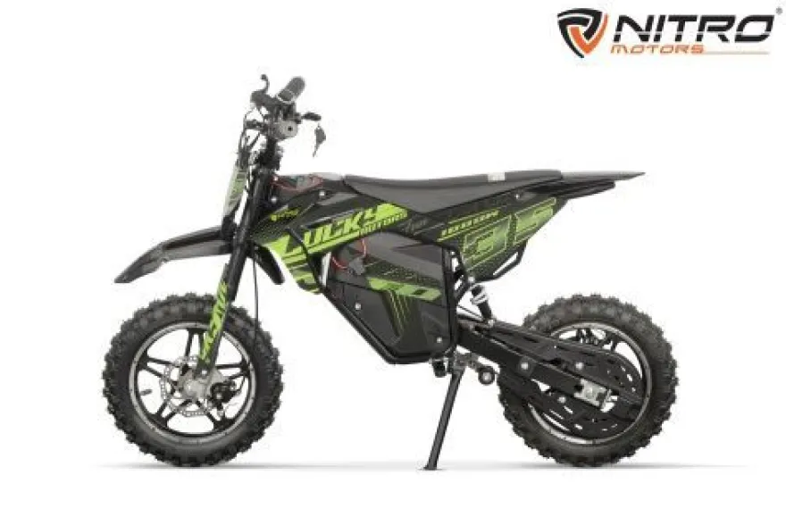 Kinder Elektro-Crossbike, Nitro Motors 1000W Eco Dirtbike Lucky Serie Fun