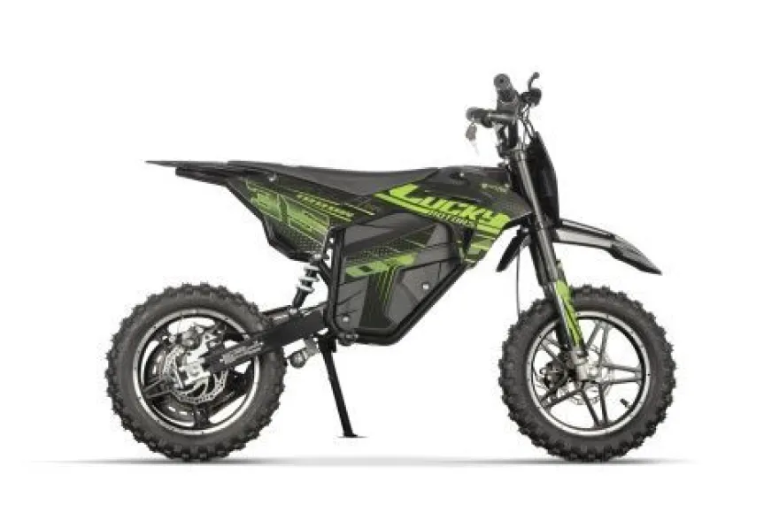 Kinder Elektro-Crossbike, Nitro Motors 1000W Eco Dirtbike Lucky Serie Fun
