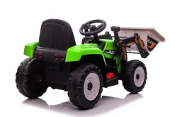 Kinderfahrzeug - Elektro Auto Bagger mit Fernsteuerung - 12V7A Akku,2 Motoren