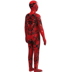 Kinder Jungen Venom Cosplay Kostum Jumpsuit Halloween Party Karneval Outfit Set*