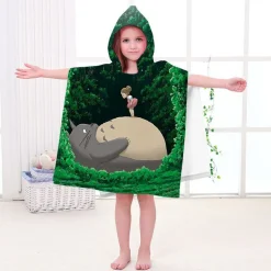 Kinder MY Neighbour TOTORO Badetuch Mei Kiki's Delivery Service Pooltücher Bademantel