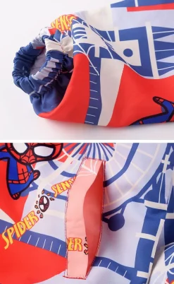 Kinder Spider-man Marvel Zip Hoody Winterjacken Junge Tide Mantel Outdoorjacken