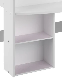 Kinderzimmer Jugendzimmer komplett Set 4-tlg Hoch Bett Kleiderschrank Pirouette