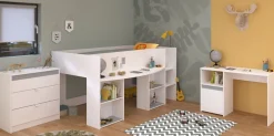 Kinderzimmer-Set 3-tlg. Parisot Pirouette 15 Holzdekor Weiß