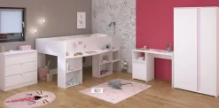 Kinderzimmer-Set 4-tlg. Parisot Pirouette 11 Holzdekor Weiß