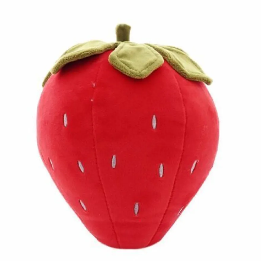kissen Plüschpuppe Spielzeug Plüschtiere Obst Erdbeere