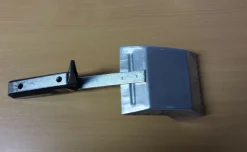 Klebekelle für Gasbeton, Porenbeton, Mörtelbettkelle, Zahnung, Kelle